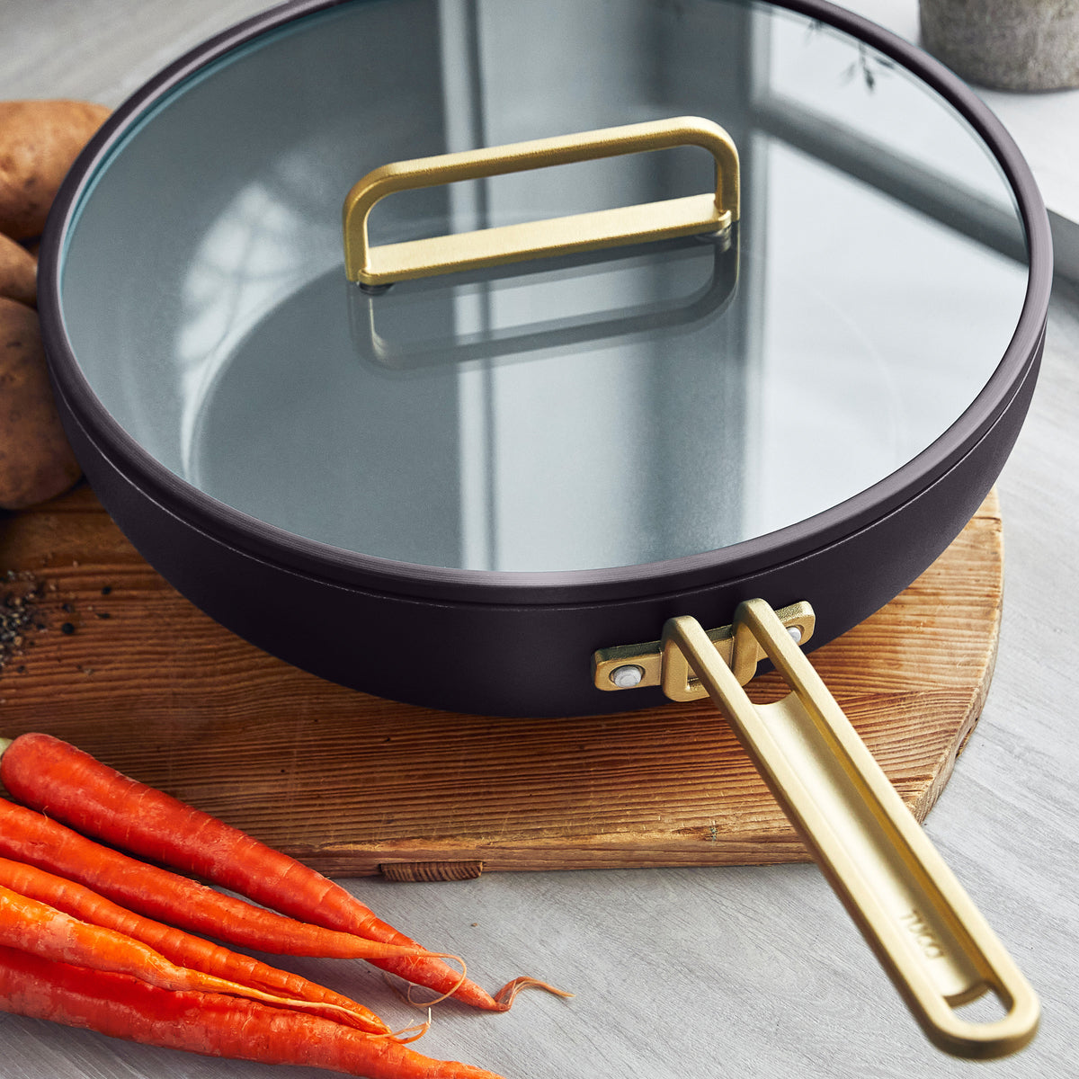 Stanley Tucci™ Ceramic Nonstick 6.5-Quart Essential Stanley Pan | Calabrian Fig