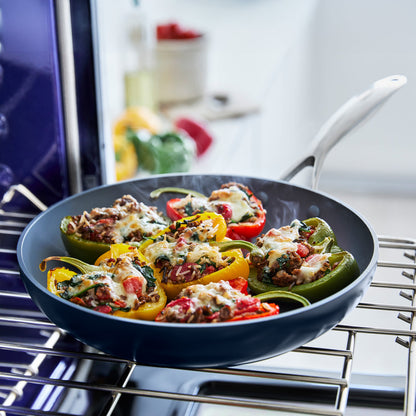 Valencia Pro Ceramic Nonstick 8", 9.5", and 11" Frypan Set | Twilight