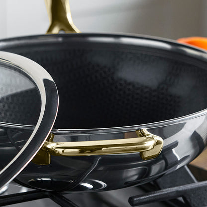 Spectra Gold Thermobond Hybrid Ceramic Nonstick 12-Piece Cookware Set