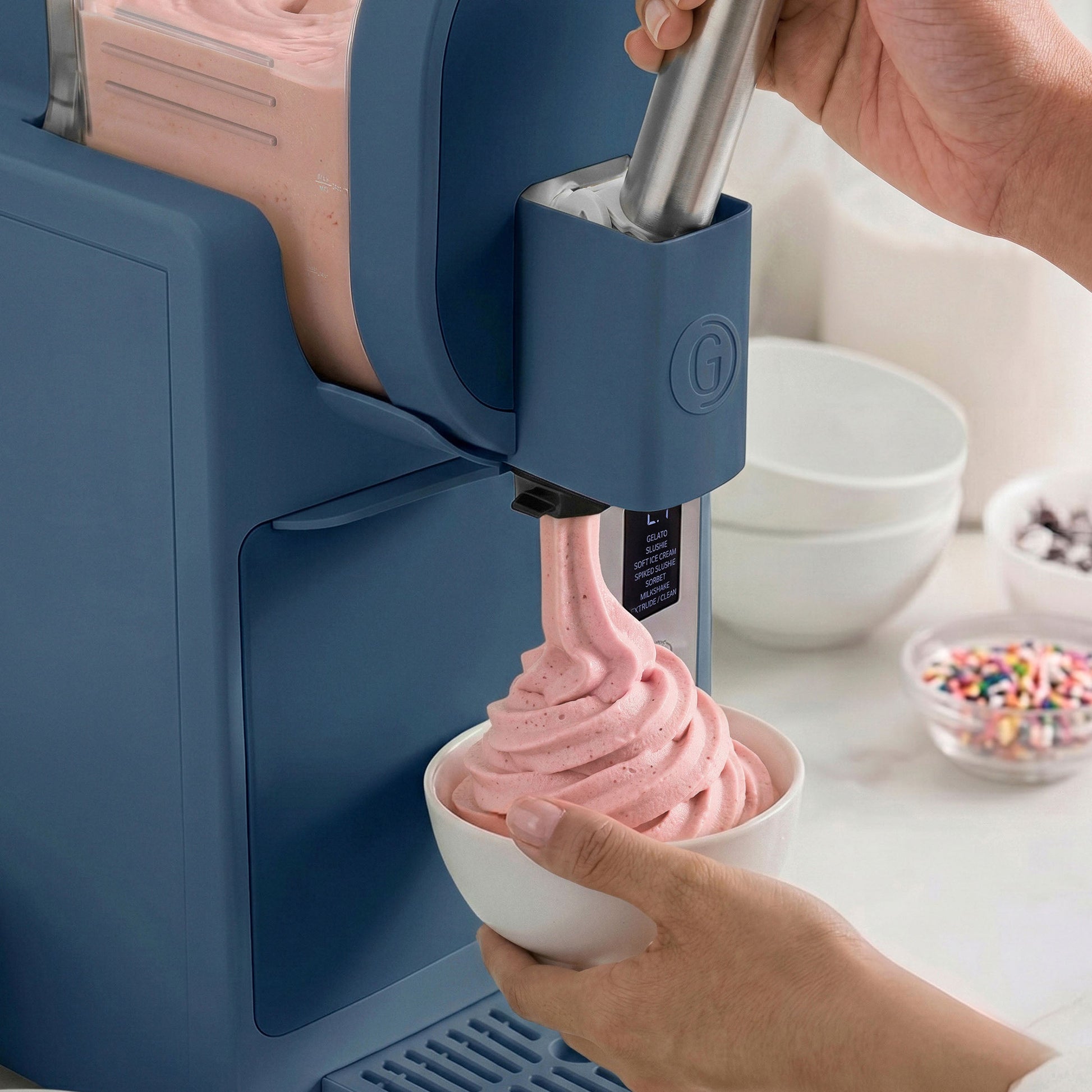 Frost Pro 16-in-1 Ice Cream, Gelato & Frozen Drink Maker | Berry