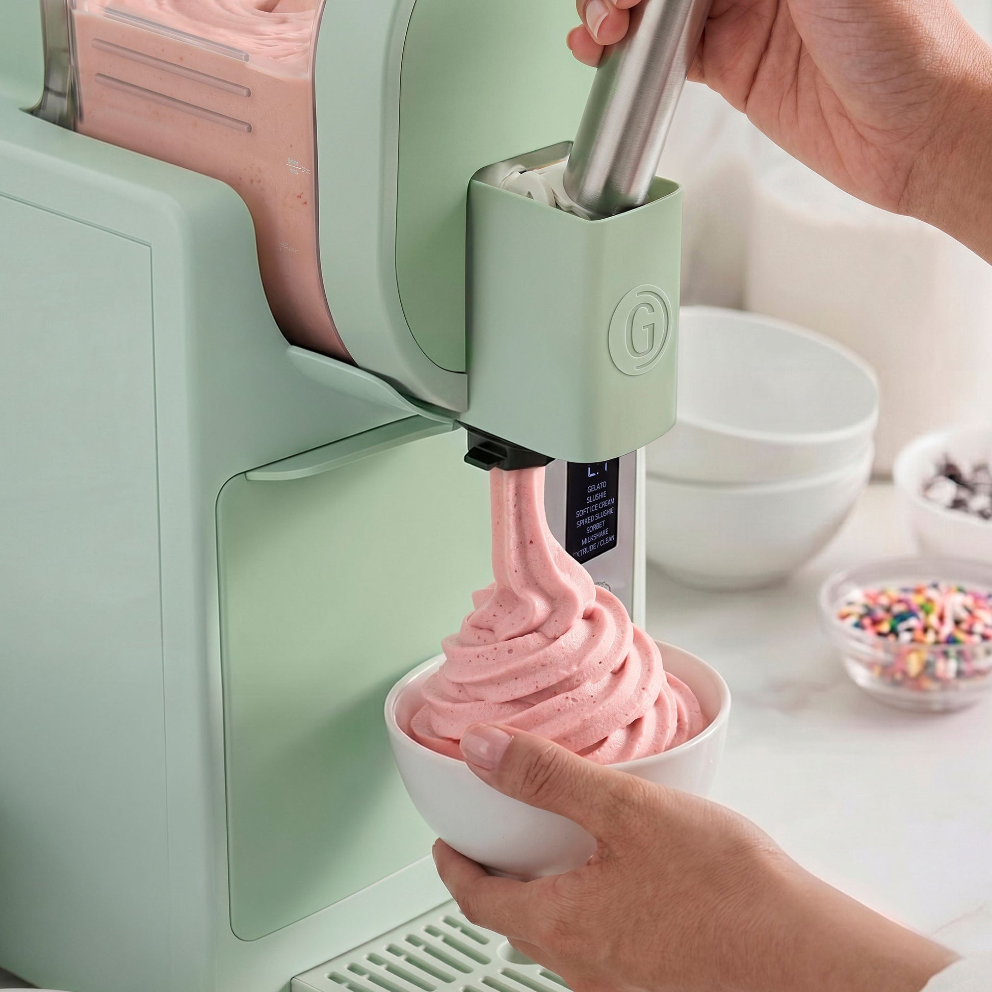 Frost Pro 16-in-1 Ice Cream, Gelato & Frozen Drink Maker | Pistachio