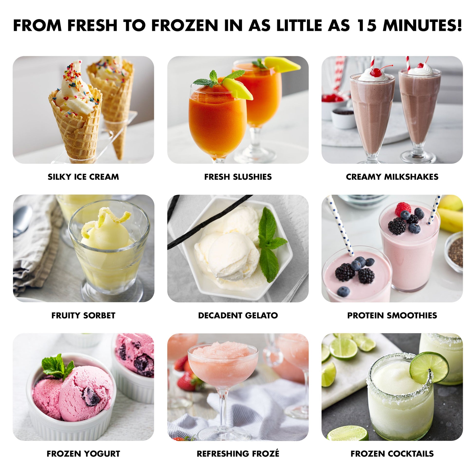 Frost Pro 16-in-1 Ice Cream, Gelato & Frozen Drink Maker | Pistachio
