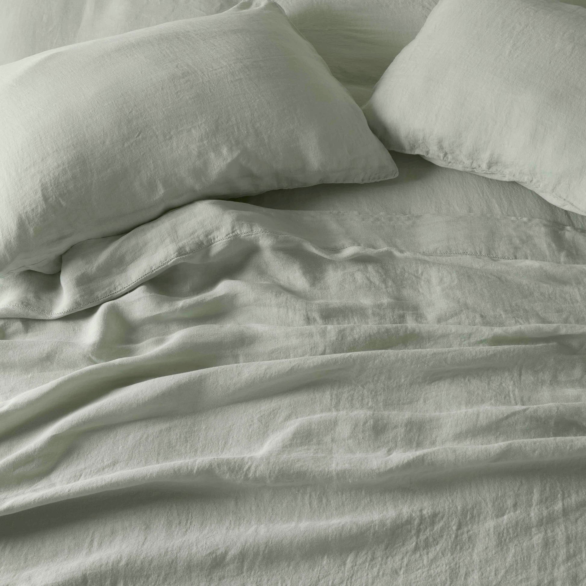 Stonewashed Linen Sheet Set