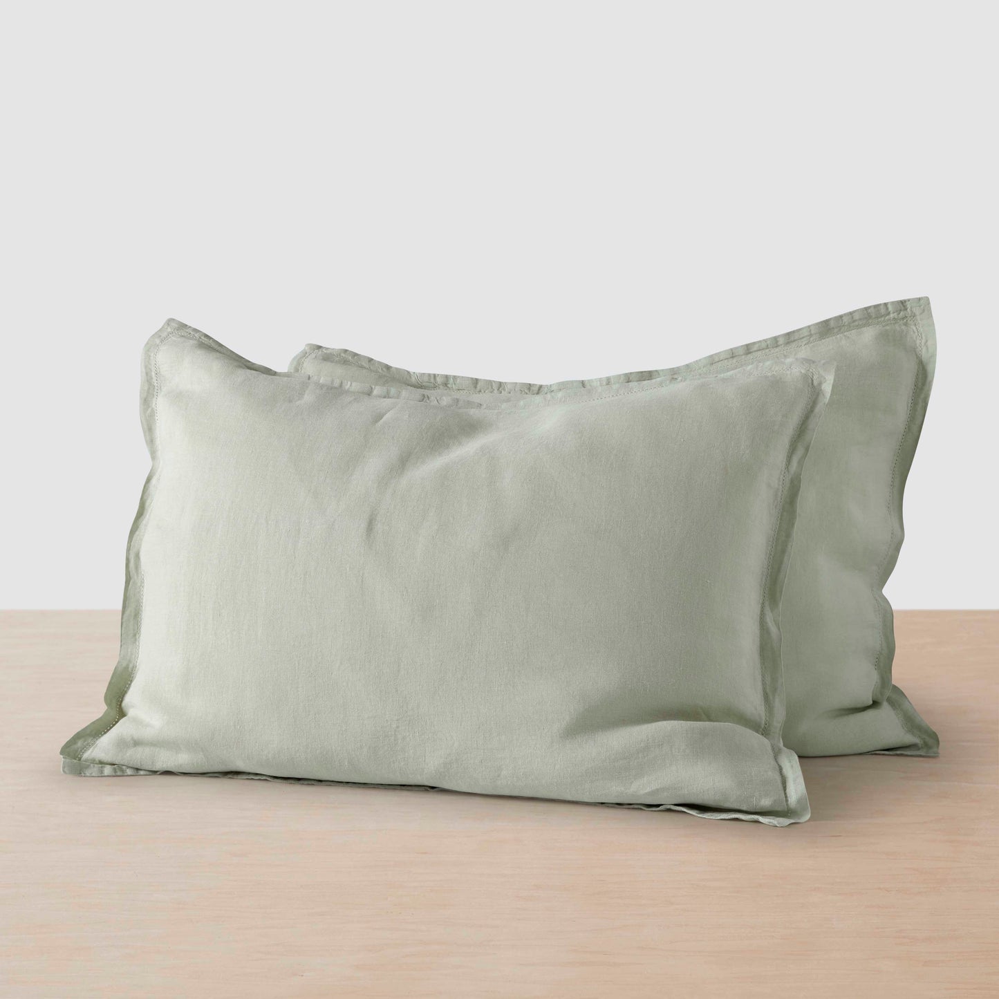 Stonewashed Linen Shams