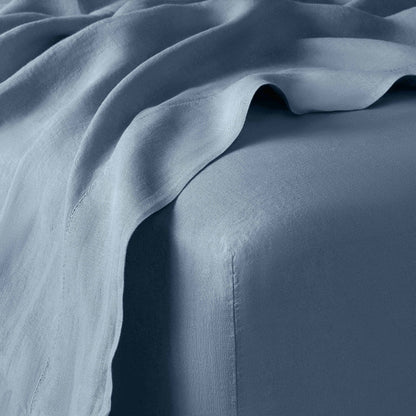 Stonewashed Linen Sheet Set