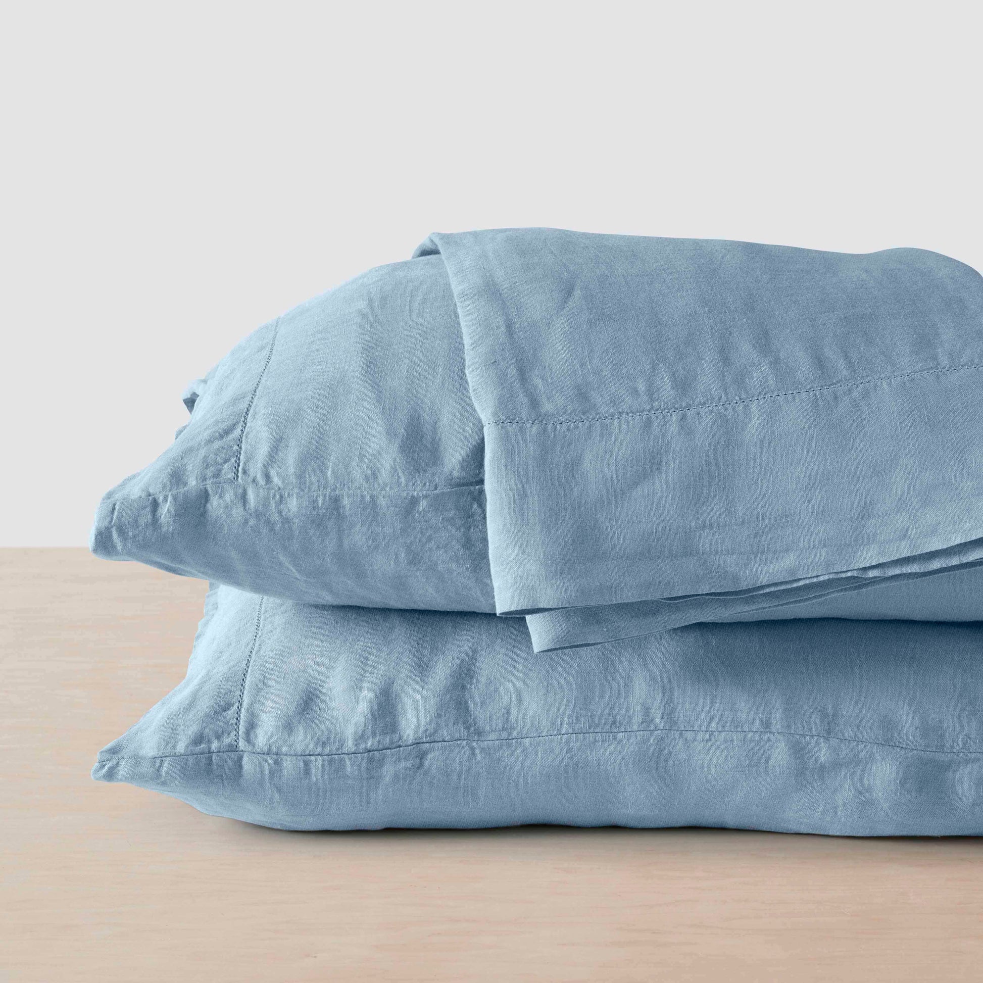 Stonewashed Linen Sheet Set