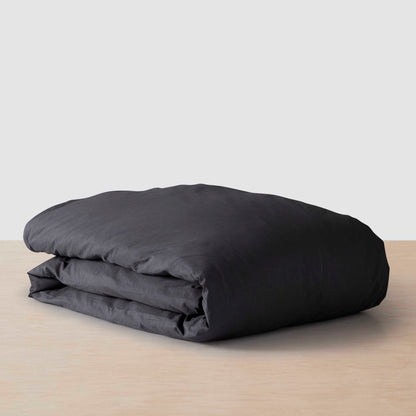 Stonewashed Organic Cotton Percale Duvet Cover