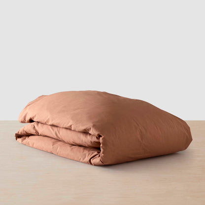 Stonewashed Organic Cotton Percale Duvet Cover