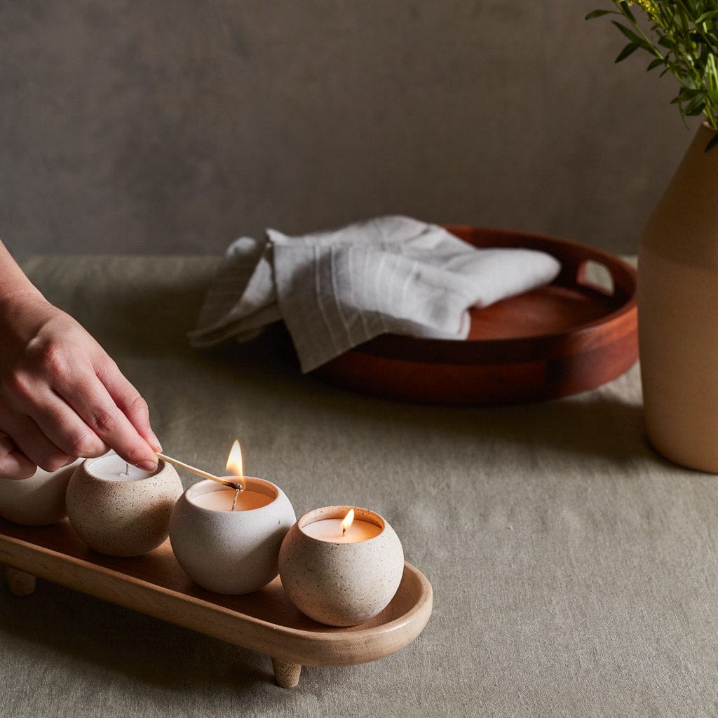Camino Candle & Tray Set