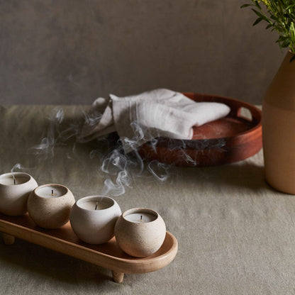 Camino Candle & Tray Set