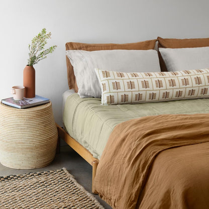 QA | Stonewashed Linen Quilt
