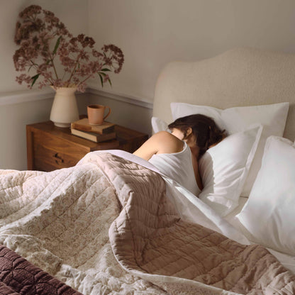 Lianna Block Print Quilt