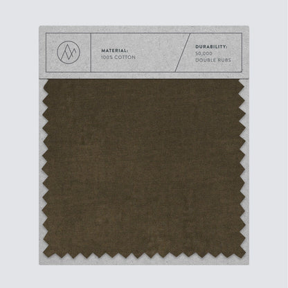 Cotton Velvet Upholstery Swatches