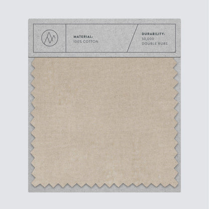 Cotton Velvet Upholstery Swatches