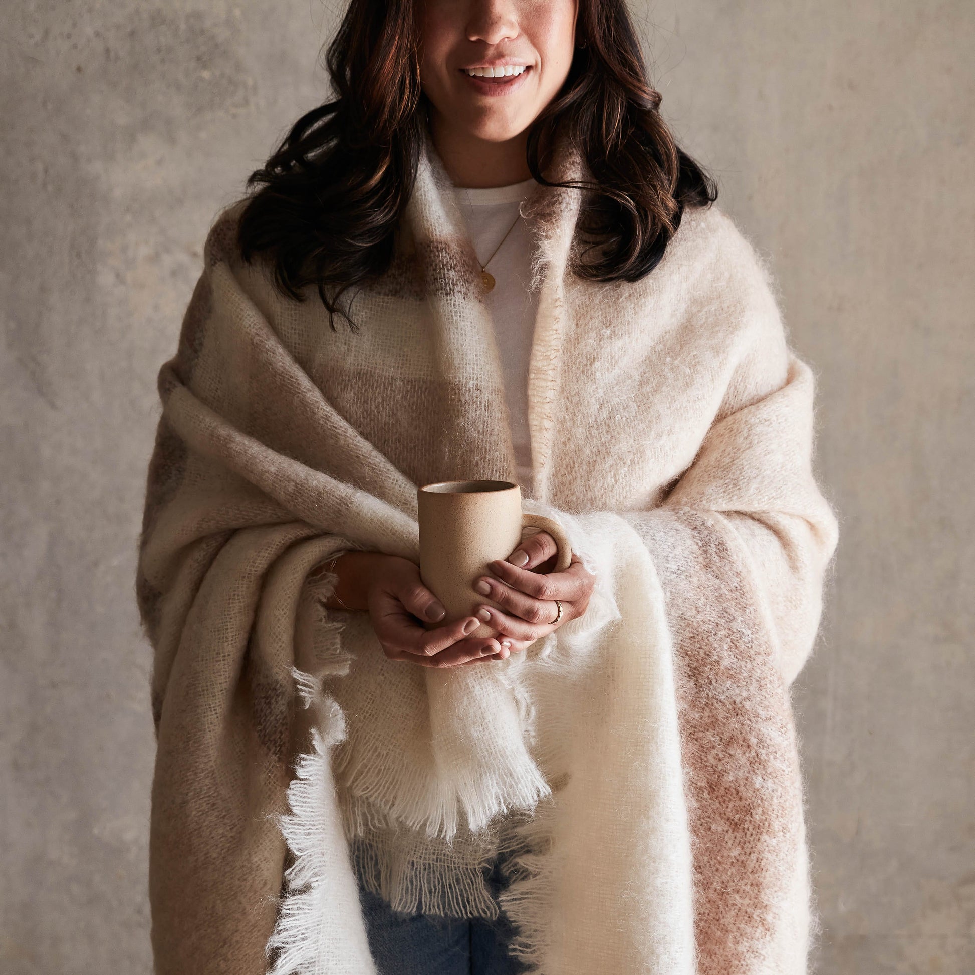 Delaney Mohair Throw