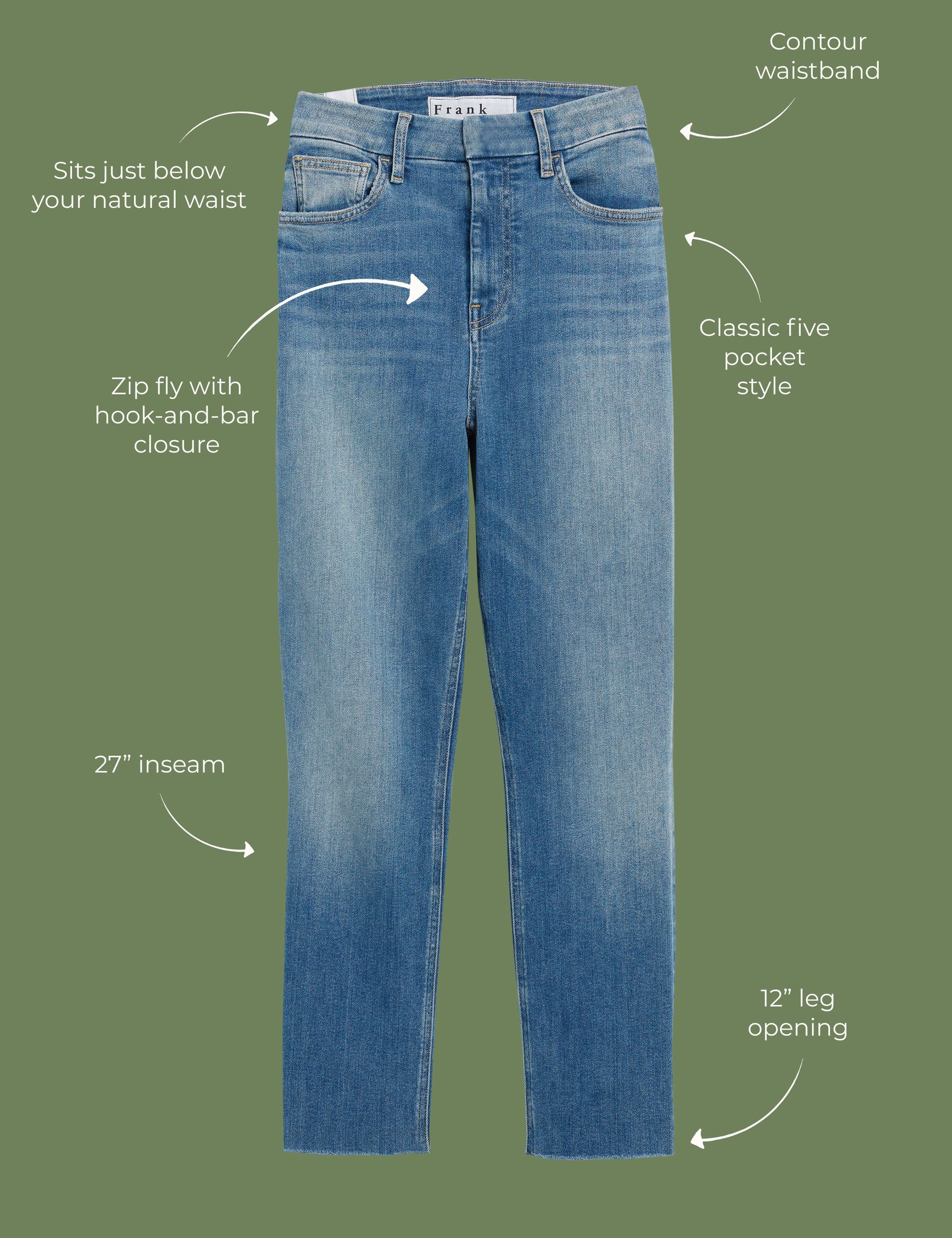 DERRY 2001 Wash, Italian Dream™ Denim