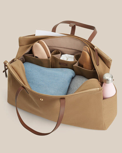Triple Zipper Weekender
