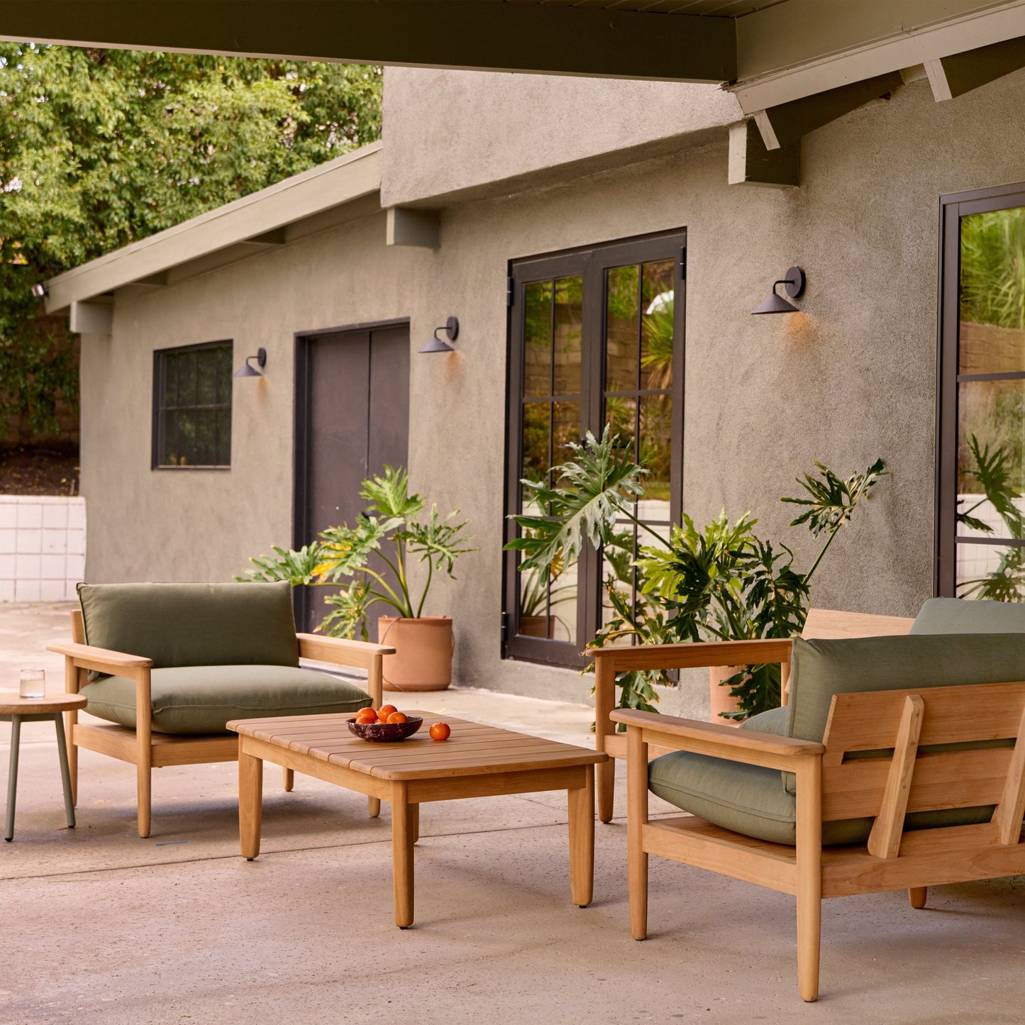 Dunes Teak 2-Seat Sofa