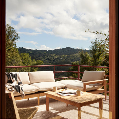 Dunes Teak 2-Seat Sofa