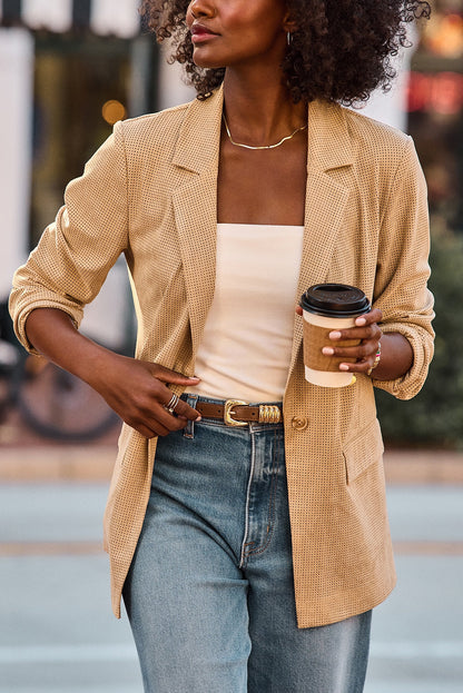 Weston Perforated Blazer