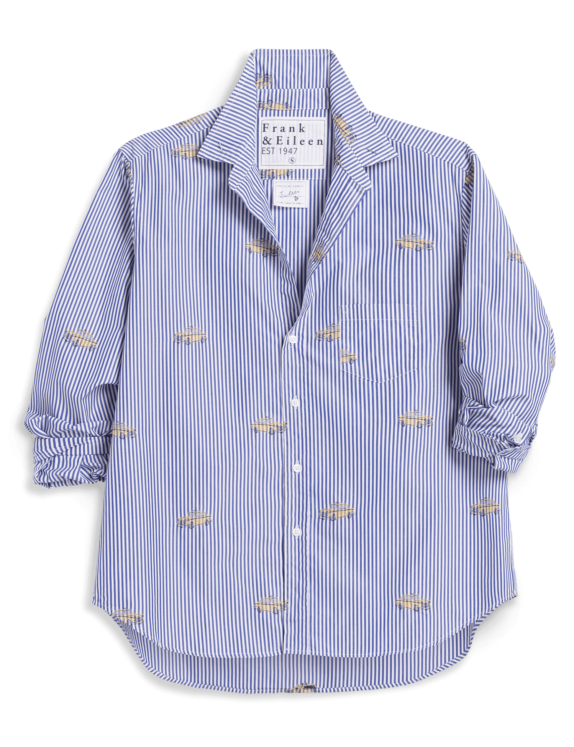 EILEEN NYC Taxis, Italian Classic Poplin