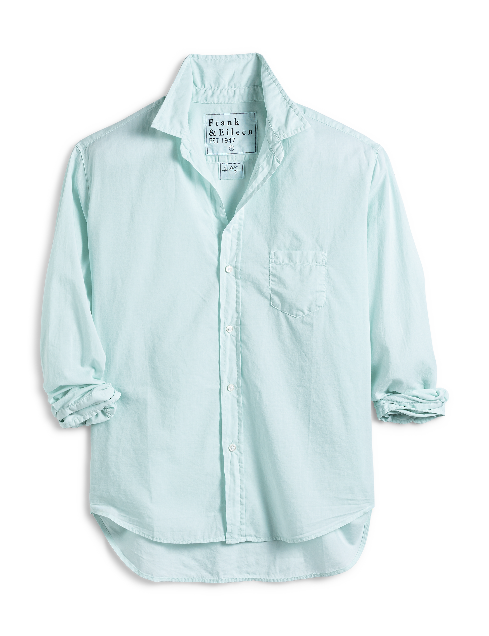 EILEEN Sea Glass, Italian Featherweight Poplin