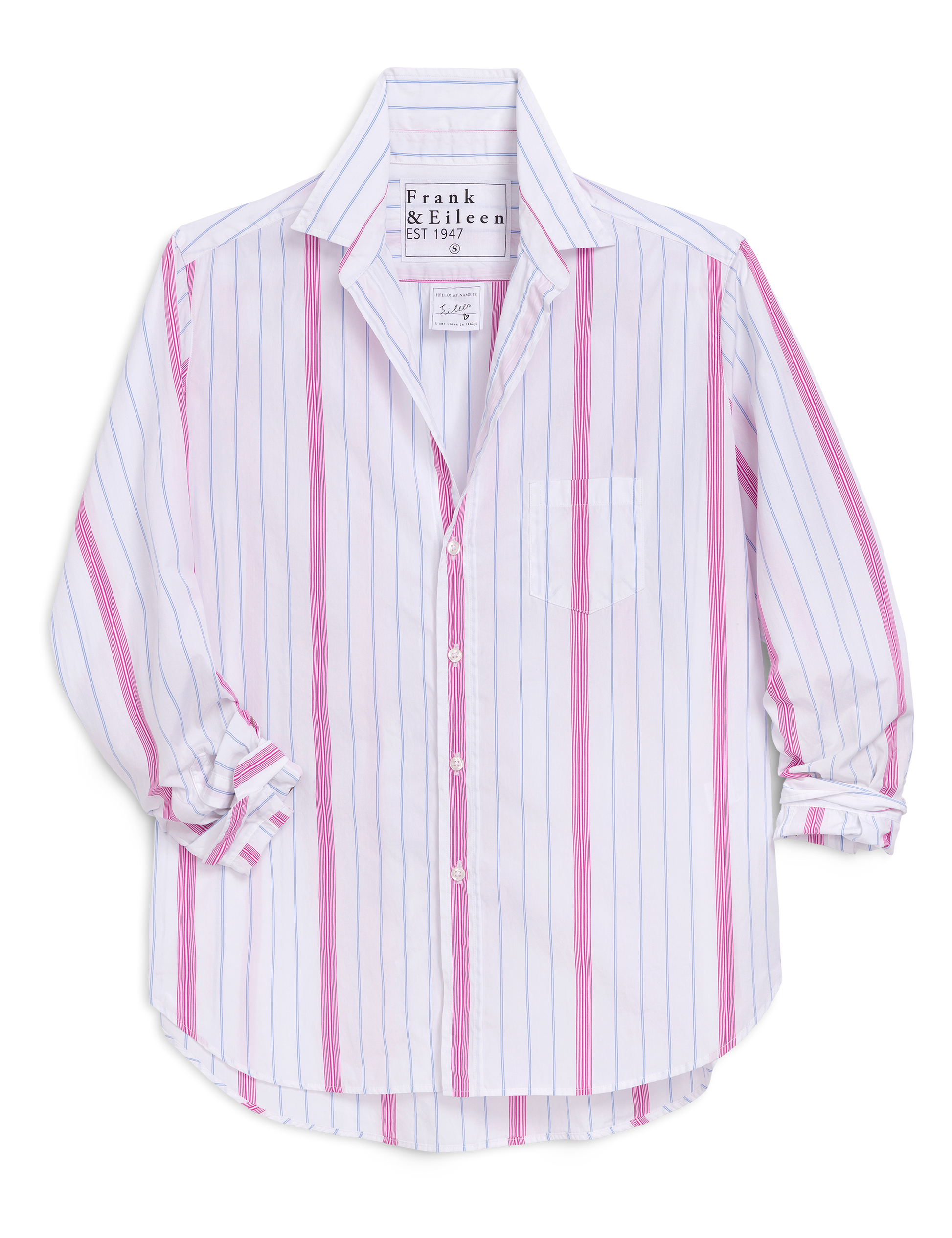EILEEN Multi Stripe Pink and Blue, Italian Superluxe