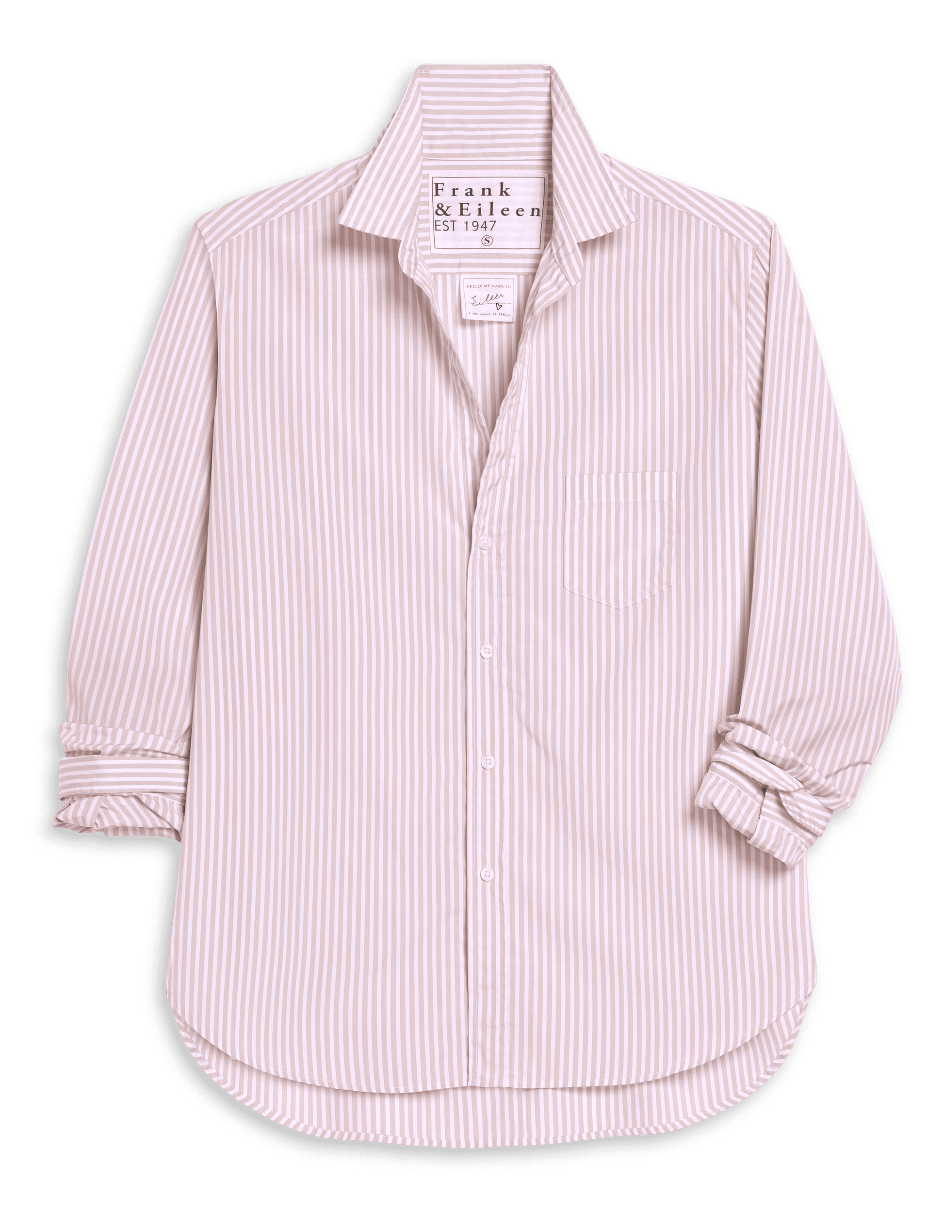 EILEEN Pink and White Multi Stripe, Italian Superluxe