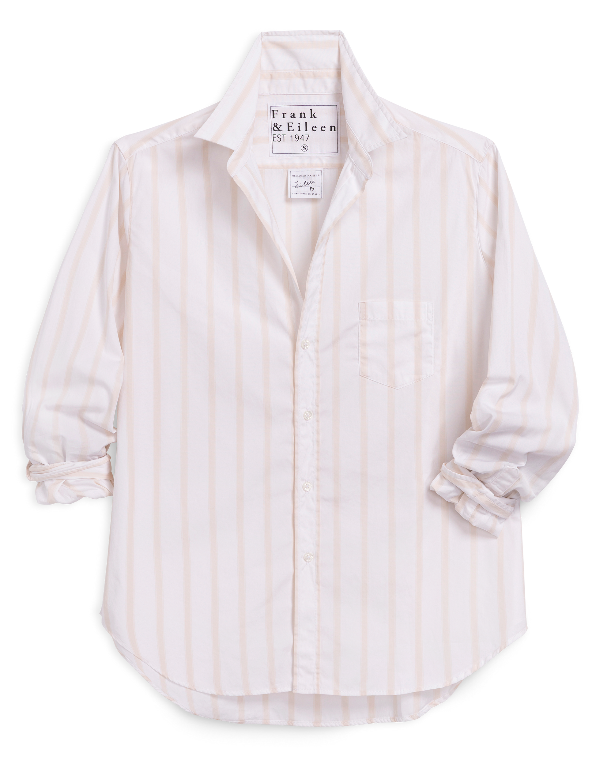 EILEEN Tan Stripe, Italian Superluxe