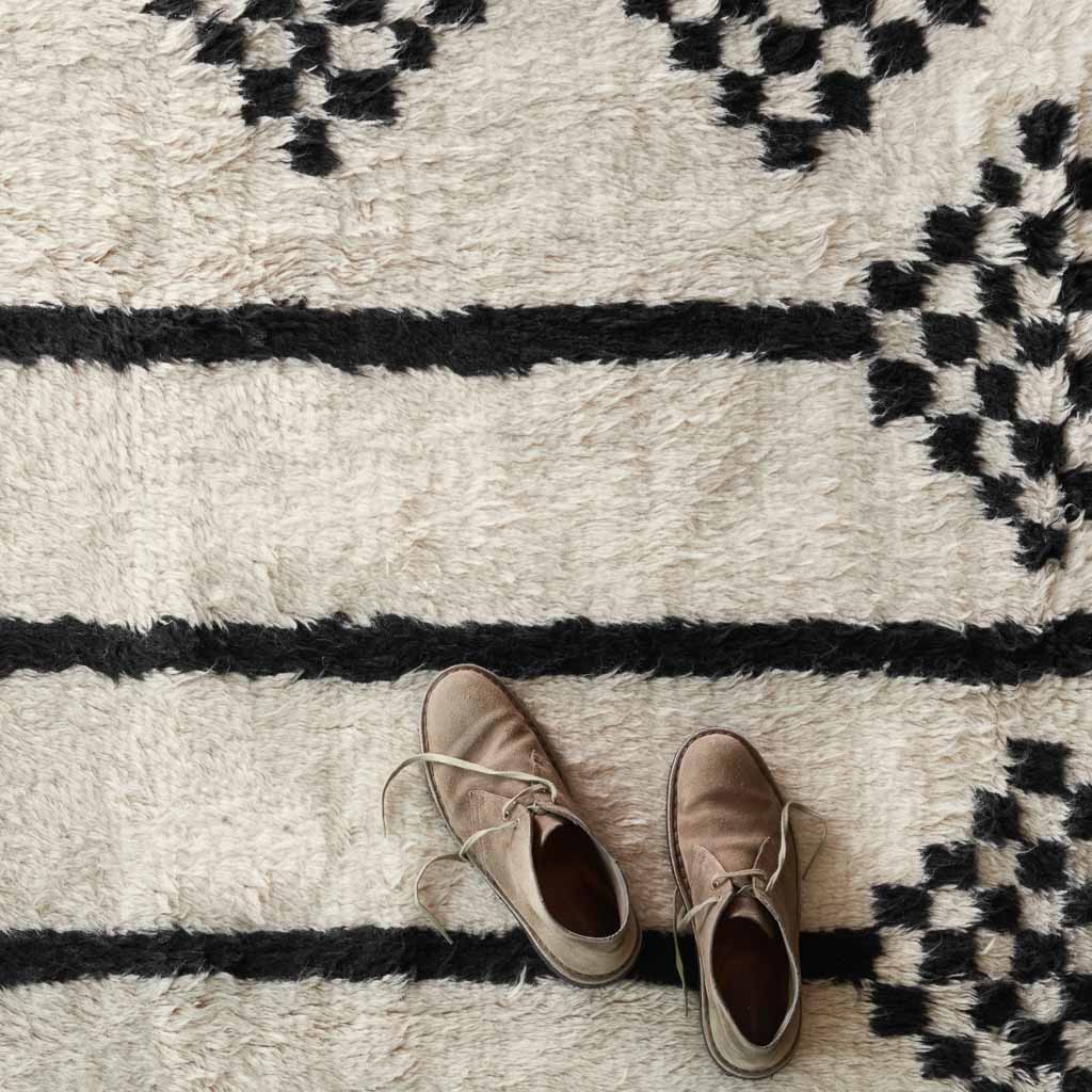Ediz Hand-Knotted Area Rug
