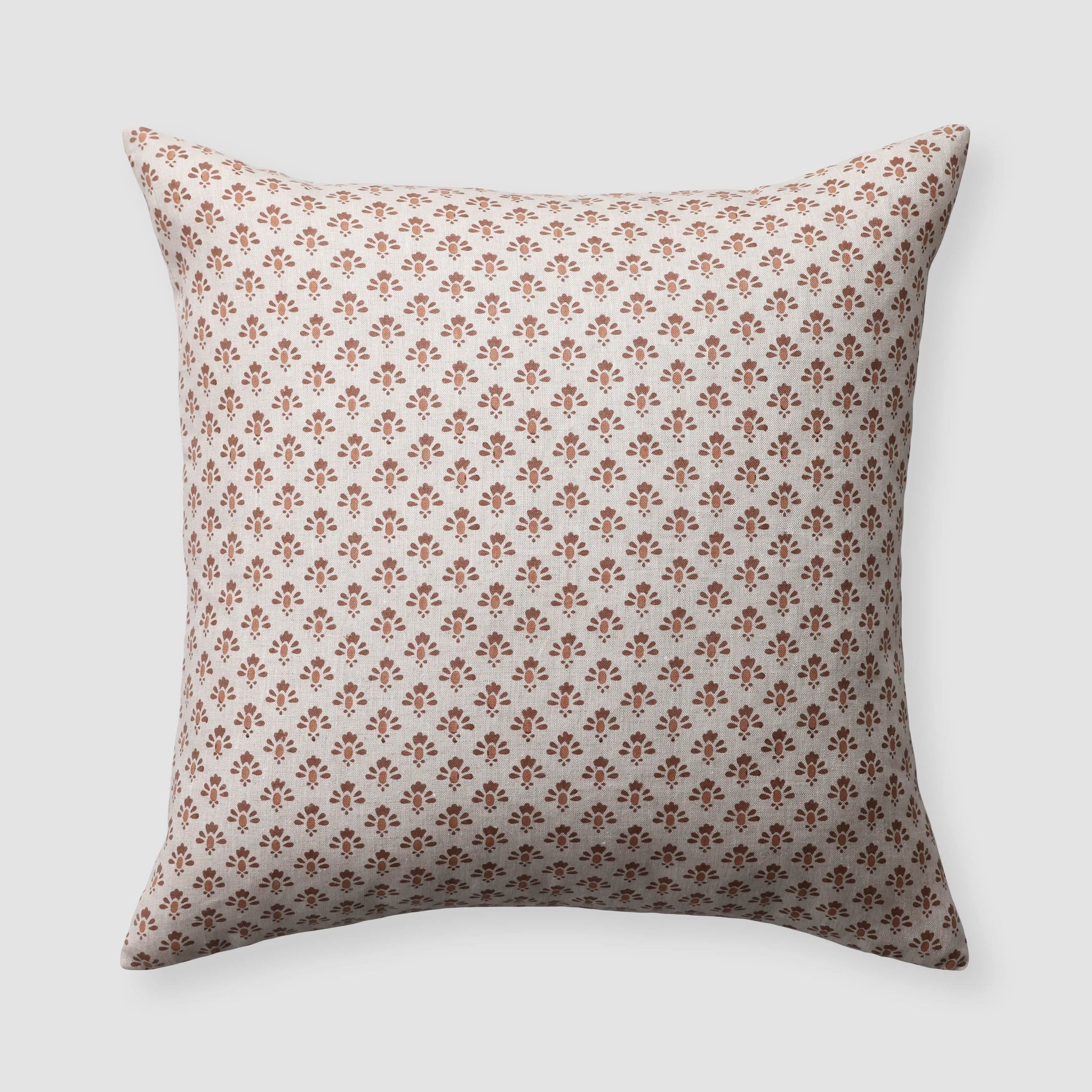 Elodie Block Print Pillow