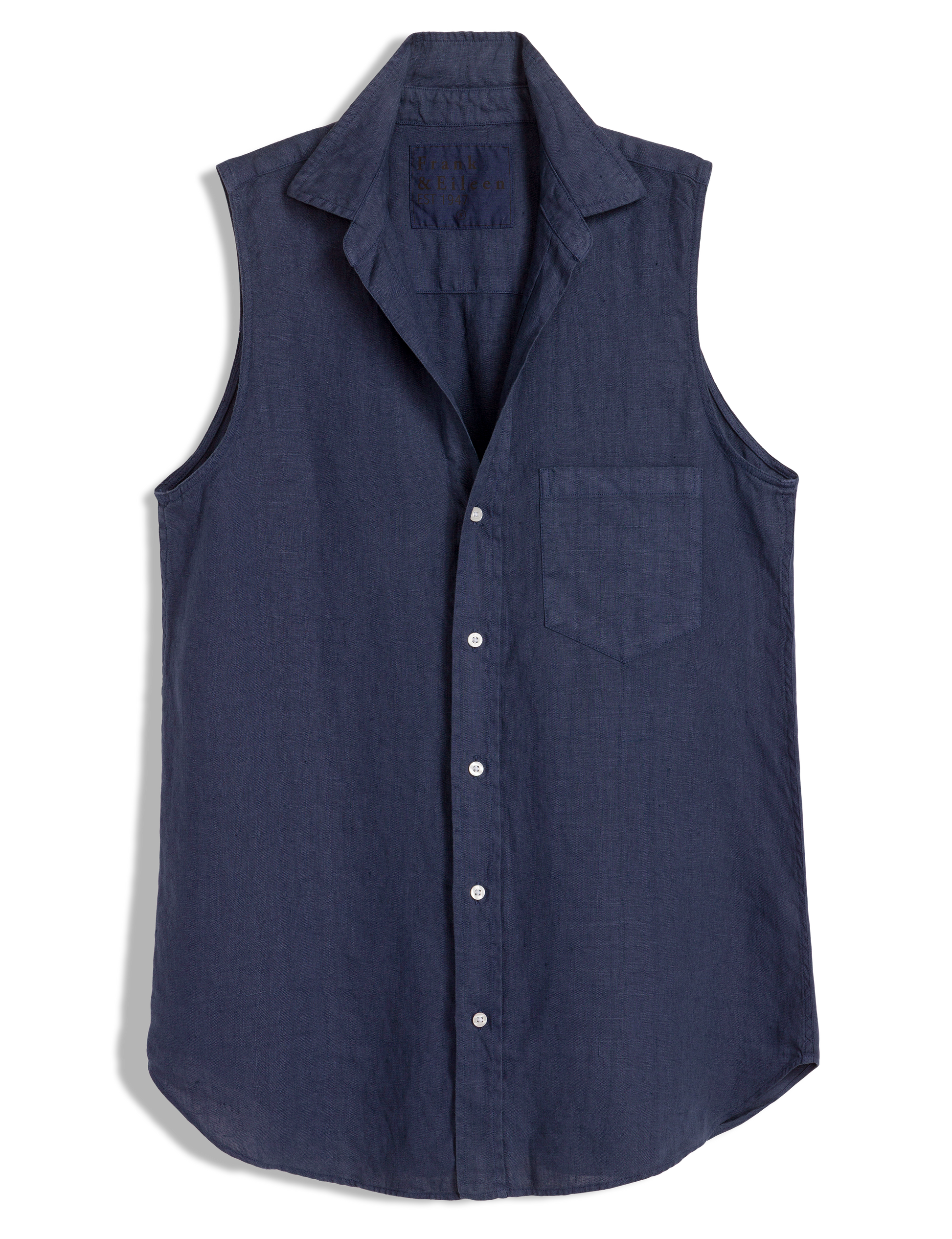 FINLEY Navy, Washed Linen