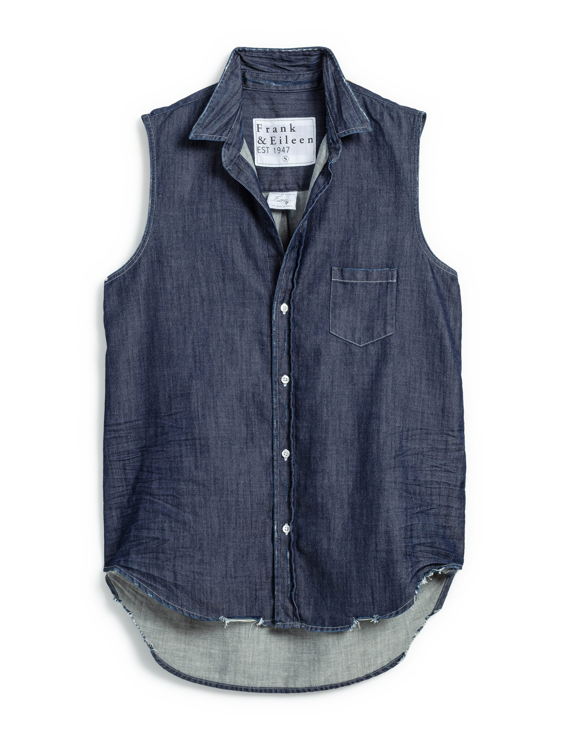 FIONA Distressed Raw Rinse, Famous Denim