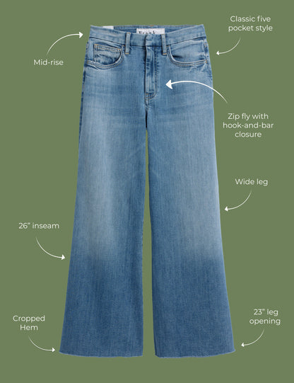 GALWAY 26" 1972 Wash, Italian Dream™ Denim