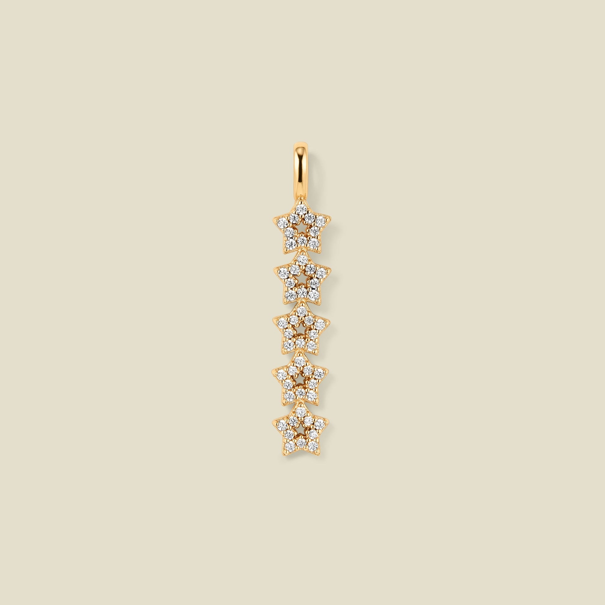 Vertical Star Charm