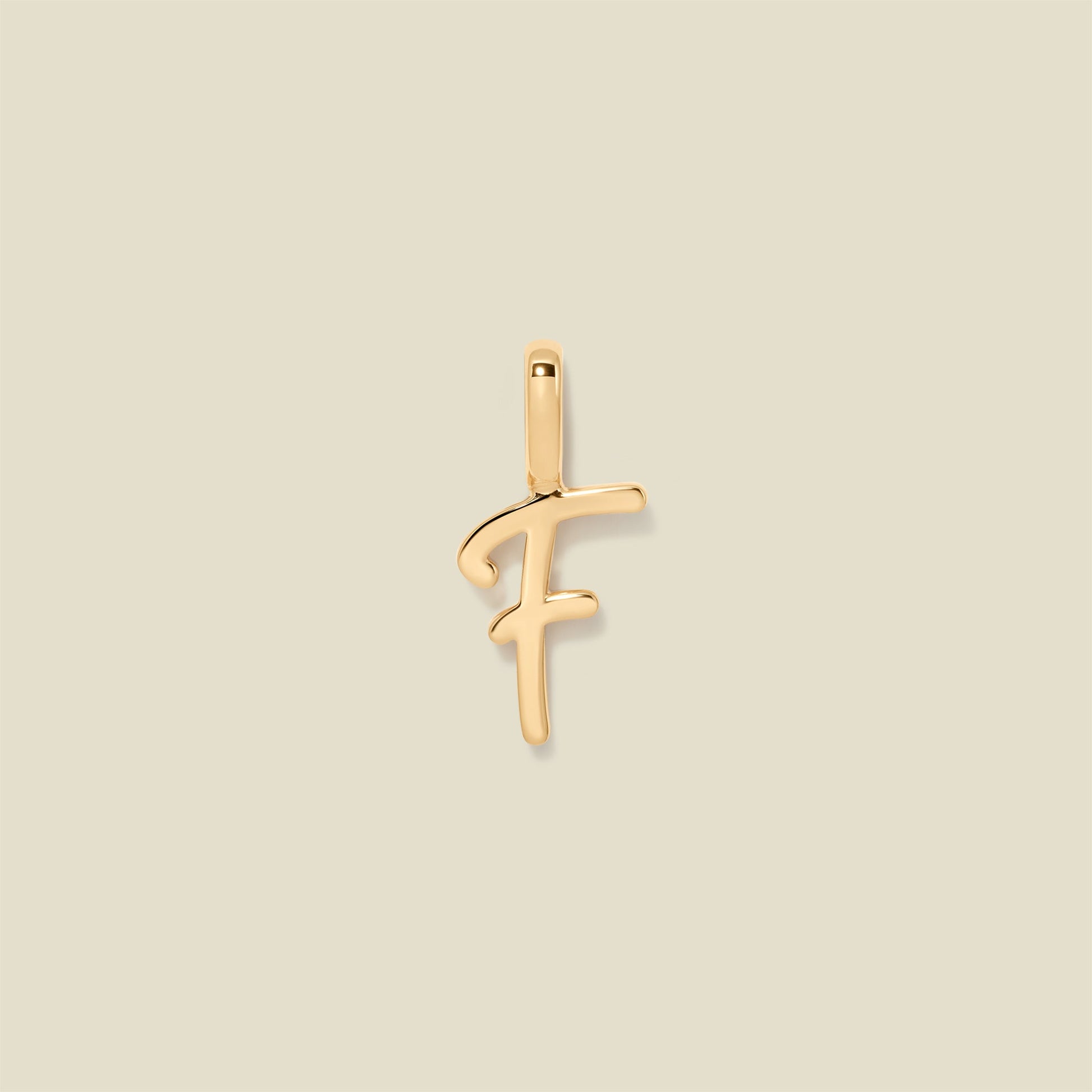 Script Initial F Charm