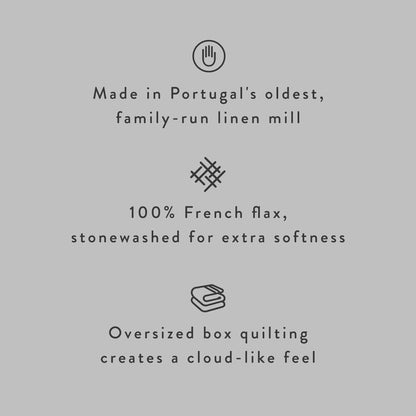 QA | Stonewashed Linen Quilt