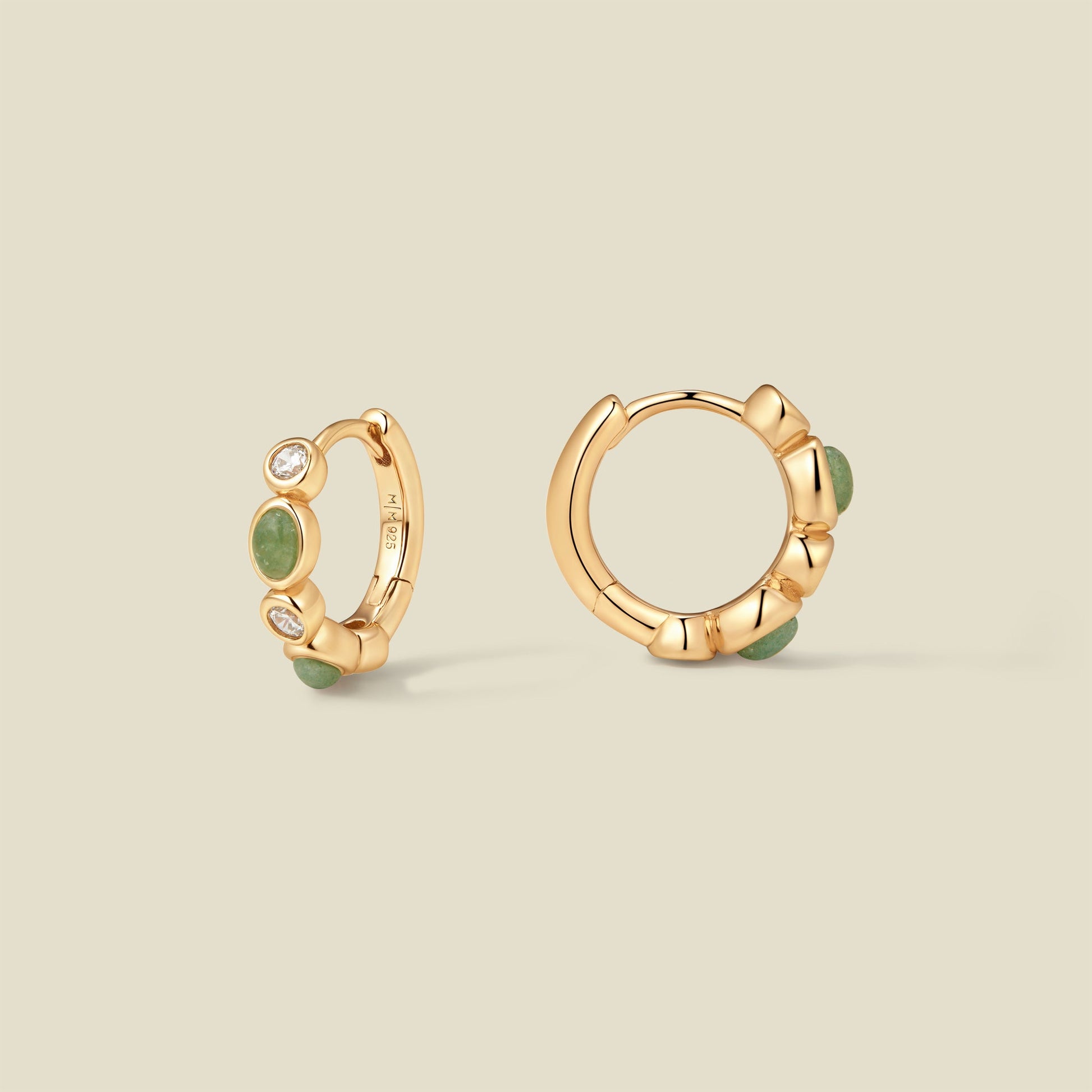 Aura Hoop Earrings