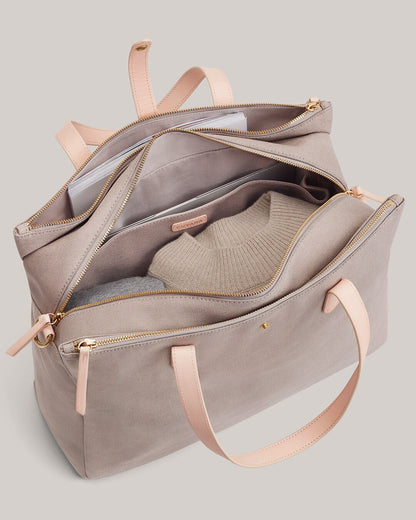 Mens Triple Zipper Weekender
