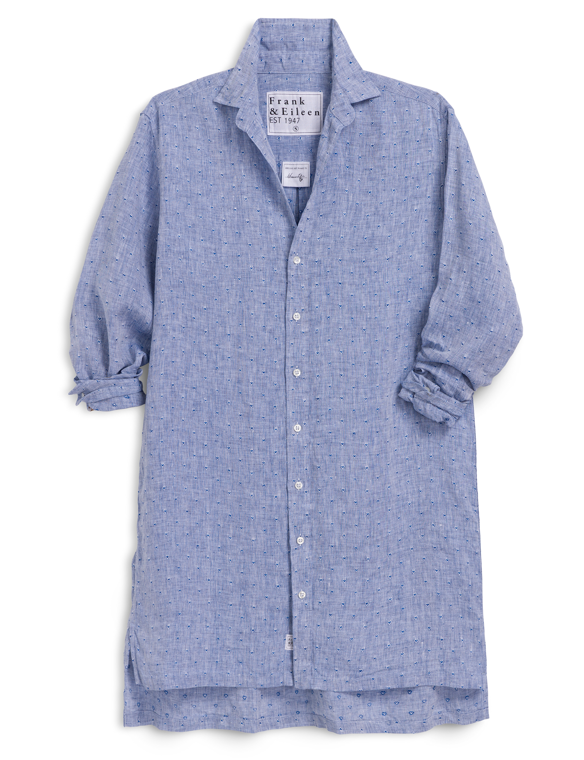 HUNTER Blue Hearts , Italian Classic Linen