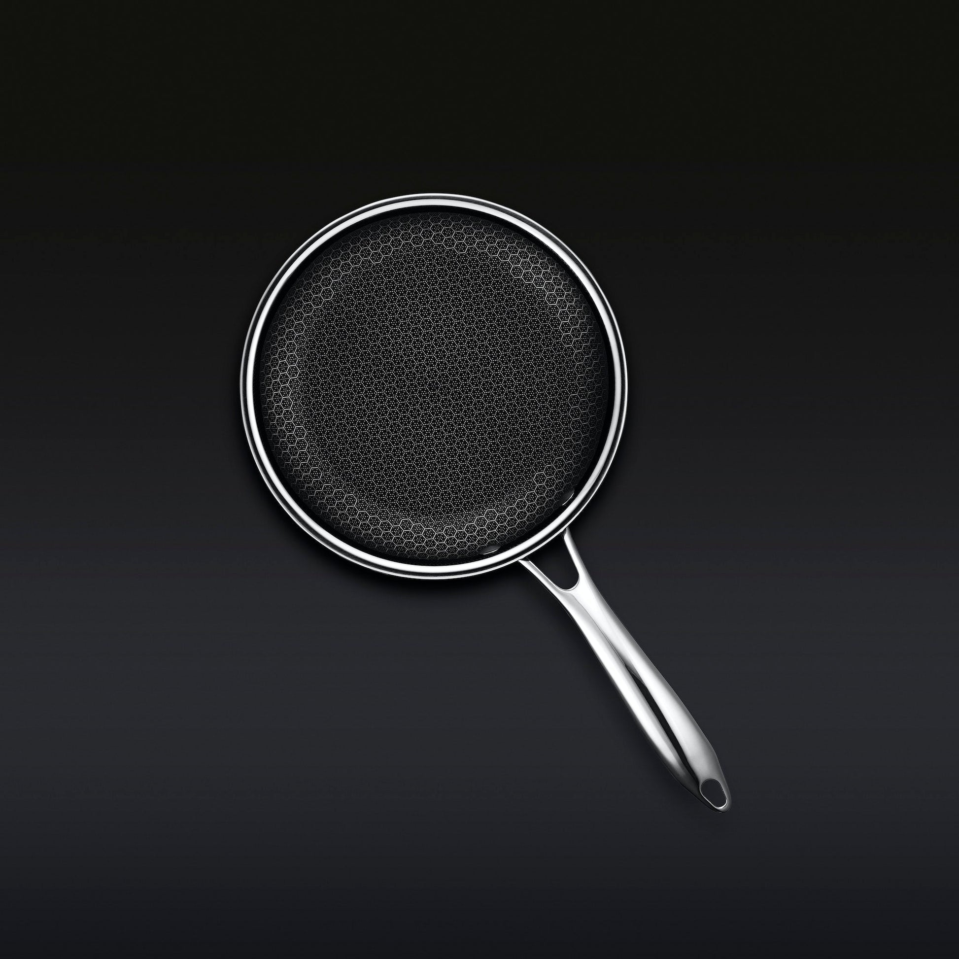 Hybrid Fry Pan with Lid, 8"