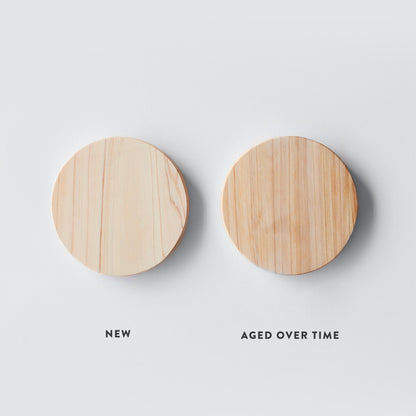 Hinoki Wood Floor Mirror