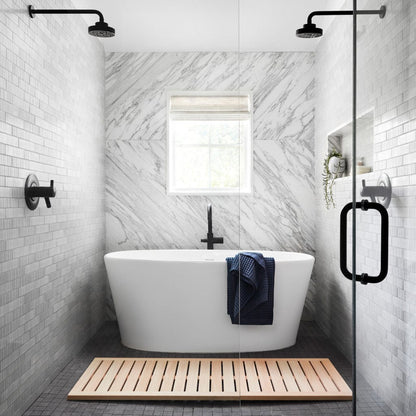 Hinoki Wood Bath Runner