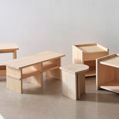 Hinoki Wood Nightstand