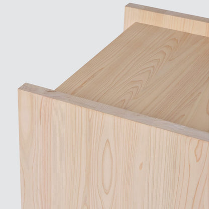Hinoki Wood Nightstand