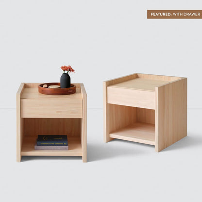 Hinoki Wood Nightstand