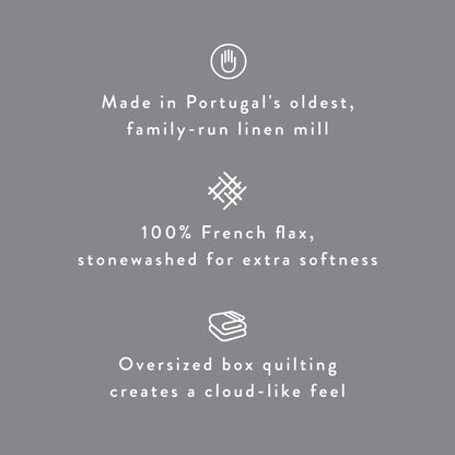 QA | Stonewashed Linen Quilt