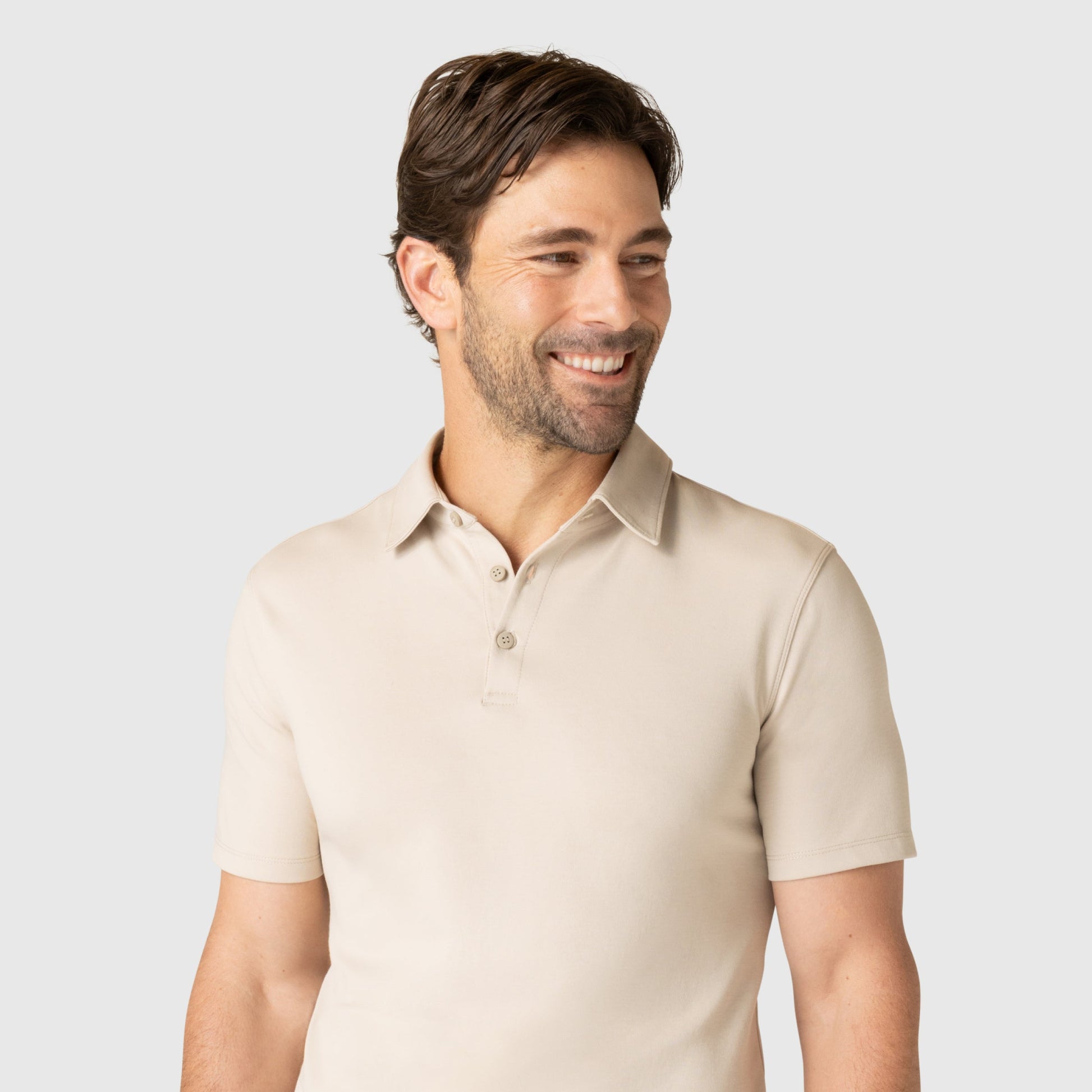 Tech Polo -- Sand Dune