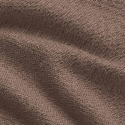 Anytime Crewneck Sweater -- Mocha Heather