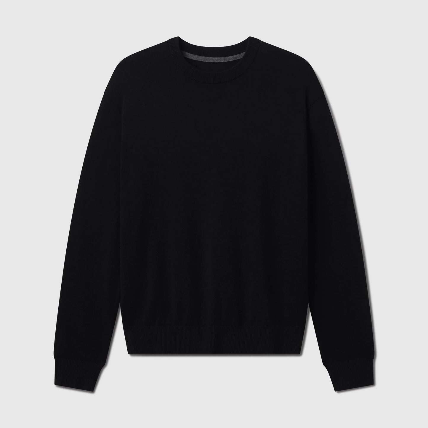 Anytime Crewneck Sweater -- True Black